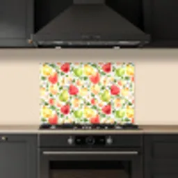 Patroon - Appels - Peren keuken achterwand spatscherm klein 900 -sfeer1