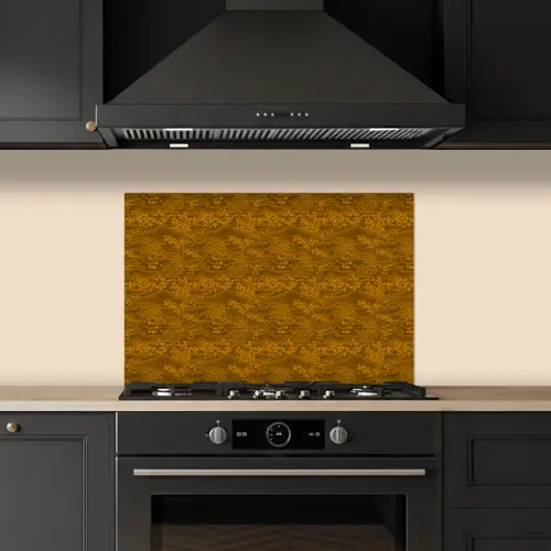 Patroon - Bloesem - Heuvels keuken achterwand spatscherm klein 900 -sfeer1
