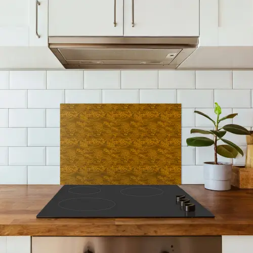 Patroon - Bloesem - Heuvels keuken achterwand spatscherm klein 900 -sfeer2