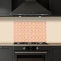 Patroon - Retro - Kleur keuken achterwand spatscherm klein 900 -sfeer1