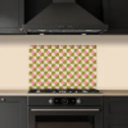 Patroon - Smileys - Blokken keuken achterwand spatscherm klein 900 -sfeer1