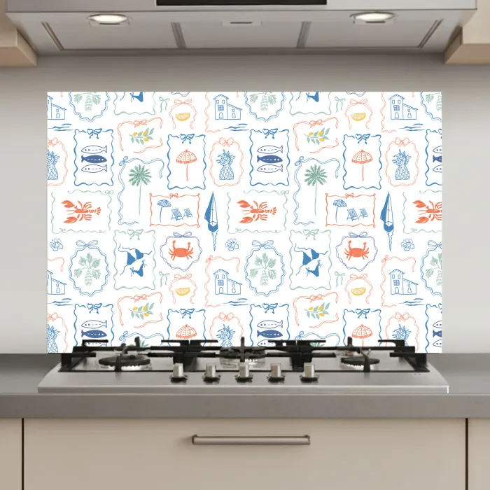 Zee - Sfeer - Strand - Multi keuken achterwand spatscherm klein 900 -3d_website