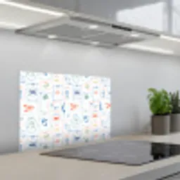 Zee - Sfeer - Strand - Multi keuken achterwand spatscherm klein 900 -3d_schuin