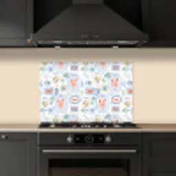 Zee - Sfeer -  Krab - Blauw keuken achterwand spatscherm klein 900 -sfeer1