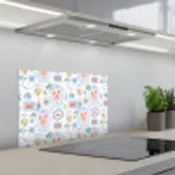 Zee - Sfeer -  Krab - Blauw keuken achterwand spatscherm klein 900 -3d_schuin