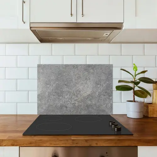 Patronen - Industrieel - Beton keuken achterwand spatscherm klein 900 -sfeer2