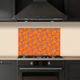 Perziken - Oranje - Zomers keuken achterwand spatscherm klein 900 -sfeer1