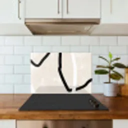 Roze - Minimalisme - Design keuken achterwand spatscherm klein -sfeer2
