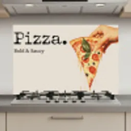 Pizza - Kaas - Pepperoni keuken achterwand spatscherm klein -3d_website