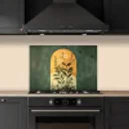 Plant - Bloemen - Wit keuken achterwand spatscherm klein -sfeer1