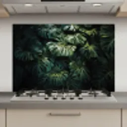 Plant - Monstera - Lichtinval keuken achterwand spatscherm klein -3d_website