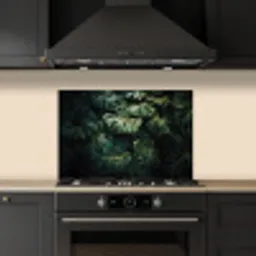 Plant - Monstera - Lichtinval keuken achterwand spatscherm klein -sfeer1