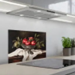 Granaatappels - Klassiek - Vintage keuken achterwand spatscherm klein -3d_schuin