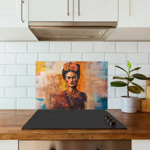 Portret - Sieraden - Schilderachtig keuken achterwand spatscherm klein -sfeer2