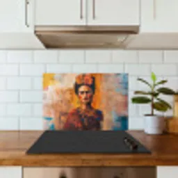 Portret - Sieraden - Schilderachtig keuken achterwand spatscherm klein -sfeer2