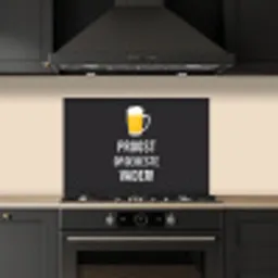 Spreuken - Proost op de beste vader - Quotes - Papa keuken achterwand spatscherm klein -sfeer1