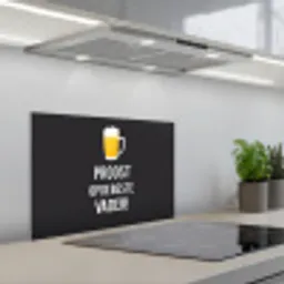 Spreuken - Proost op de beste vader - Quotes - Papa keuken achterwand spatscherm klein -3d_schuin