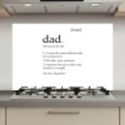 Spreuken - Papa definitie - Quotes - Dad keuken achterwand spatscherm klein -3d_website