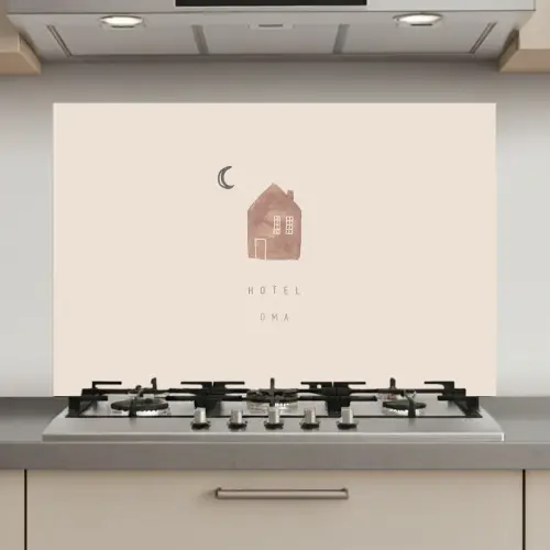 Spreuken - Hotel oma - Oma - Quotes keuken achterwand spatscherm klein -3d_website