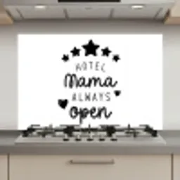 Spreuken - Hotel mama always open - Mama - Quotes keuken achterwand spatscherm klein -3d_website