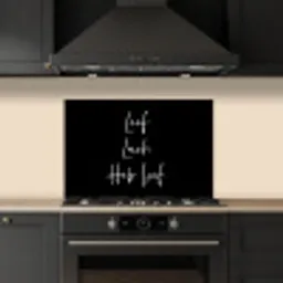 Spreuken - Leef lach heb lief - Quotes - Valentijn keuken achterwand spatscherm klein -sfeer1