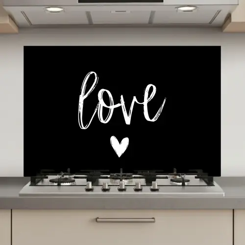 Spreuken - Love - Quotes keuken achterwand spatscherm klein -3d_website