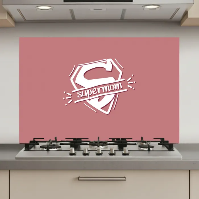 Spreuken - Supermom - Moeder - Quotes keuken achterwand spatscherm klein -3d_website