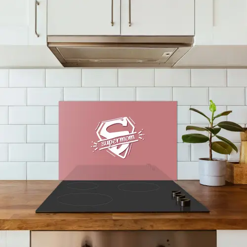 Spreuken - Supermom - Moeder - Quotes keuken achterwand spatscherm klein -sfeer2