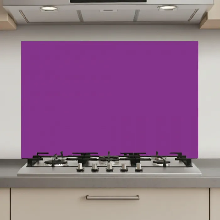Paars - Kleuren - Effen keuken achterwand spatscherm klein 900 -3d_website