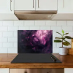 Paars - Licht - Zwart keuken achterwand spatscherm klein -sfeer2