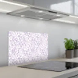 Paars - Vormen - Patroon keuken achterwand spatscherm klein 900 -3d_schuin