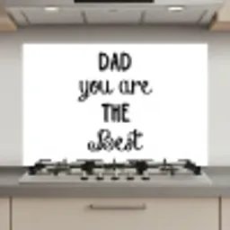 Quotes - Dad you are the best - Spreuken - Papa keuken achterwand spatscherm klein -3d_website