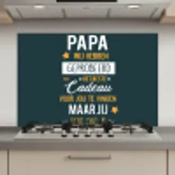 Quotes - Papa - Spreuken - Papa jij hebt ons al keuken achterwand spatscherm klein -3d_website