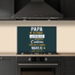Quotes - Papa - Spreuken - Papa jij hebt ons al keuken achterwand spatscherm klein -sfeer1