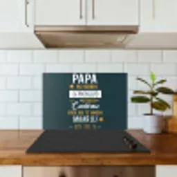 Quotes - Papa - Spreuken - Papa jij hebt ons al keuken achterwand spatscherm klein -sfeer2