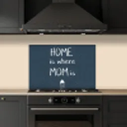 Quotes - Home is where mom is - Spreuken - Moeder keuken achterwand spatscherm klein -sfeer1