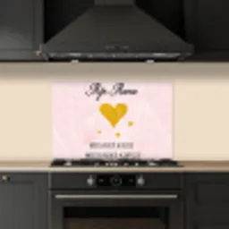Quotes - Moeder - Spreuken - Mijn mama keuken achterwand spatscherm klein -sfeer1