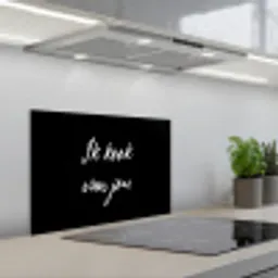 Quotes - Spreuken - Ik kook van jou - Liefde - Partner keuken achterwand spatscherm klein -3d_schuin