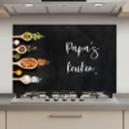 Quotes - Spreuken - Keuken - Papa's keuken - Papa keuken achterwand spatscherm klein -3d_website