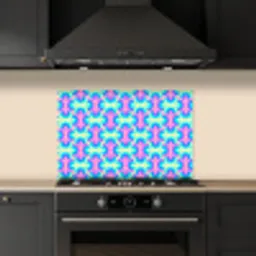 Regenboog - Neon - Kleuren keuken achterwand spatscherm klein 900 -sfeer1