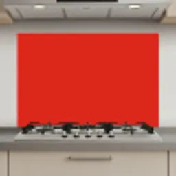 Rood - Kleur - Effen keuken achterwand spatscherm klein 900 -3d_website