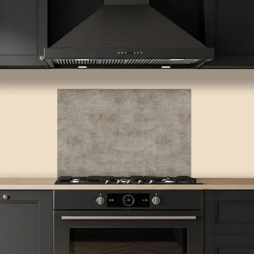 Retro - Beton - Patroon keuken achterwand spatscherm klein 900 -sfeer1