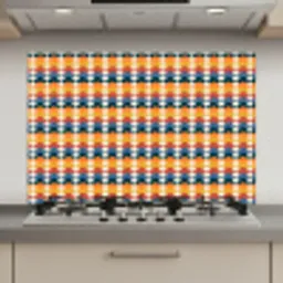 Retro - Disco - Golven keuken achterwand spatscherm klein 900 -3d_website