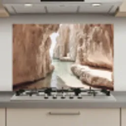 Rotsen - Zee - Zand - Kloof keuken achterwand spatscherm klein -3d_website