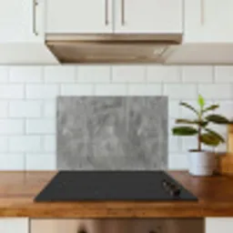 Roest - Beton - Patroon keuken achterwand spatscherm klein 900 -sfeer2