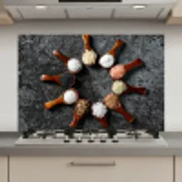 Zoutkristallen Sterrenstelsel keuken achterwand spatscherm klein -3d_website