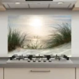 Zand - Gras - Zon keuken achterwand spatscherm klein -3d_website
