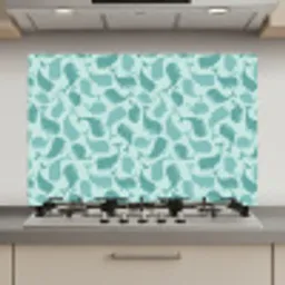 Zee - Dieren - Blauwe vinvis keuken achterwand spatscherm klein 900 -3d_website