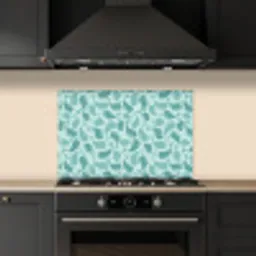 Zee - Dieren - Blauwe vinvis keuken achterwand spatscherm klein 900 -sfeer1