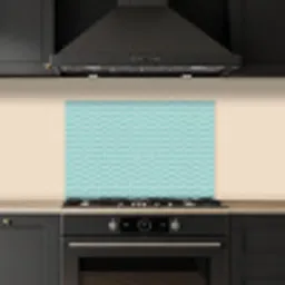 Zee - Dieren - Bluewave - Blauw keuken achterwand spatscherm klein 900 -sfeer1